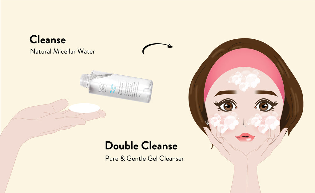 Why double cleanse your face?